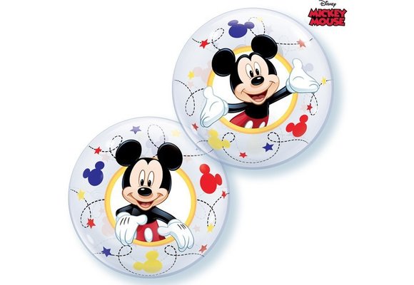 AIR BUBBLE Mickey Mouse - 12"/30cm - Inflated