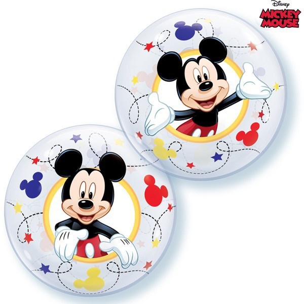 AIR BUBBLE Mickey Mouse - 12"/30cm - Inflated