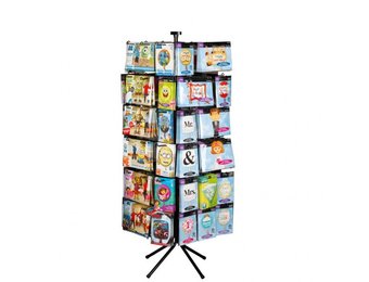 Display Spinner - 72 Haken - 66 x 66 x 183cm