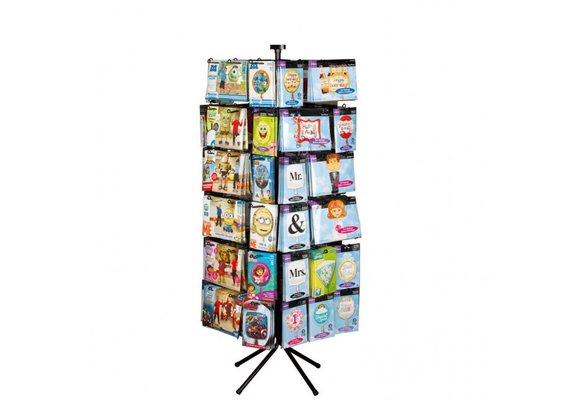 Display Spinner - 72 Haken - 66 x 66 x 183cm