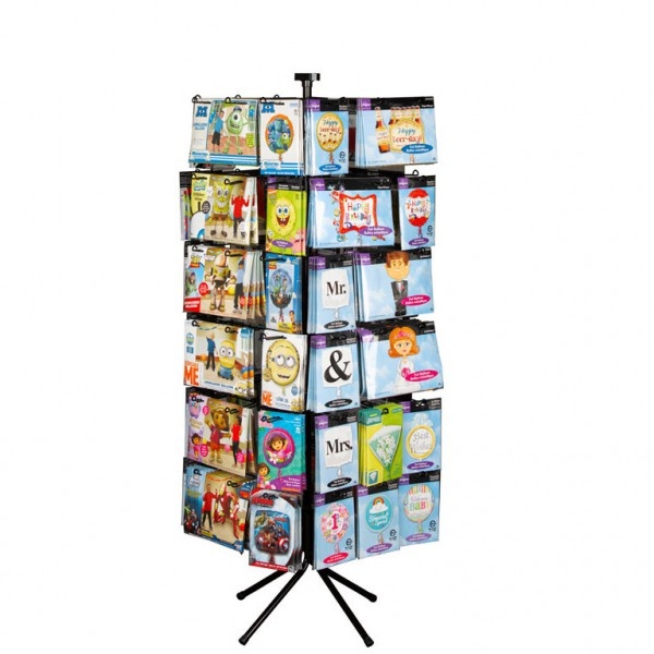 Display Spinner - 72 Haken - 66 x 66 x 183cm