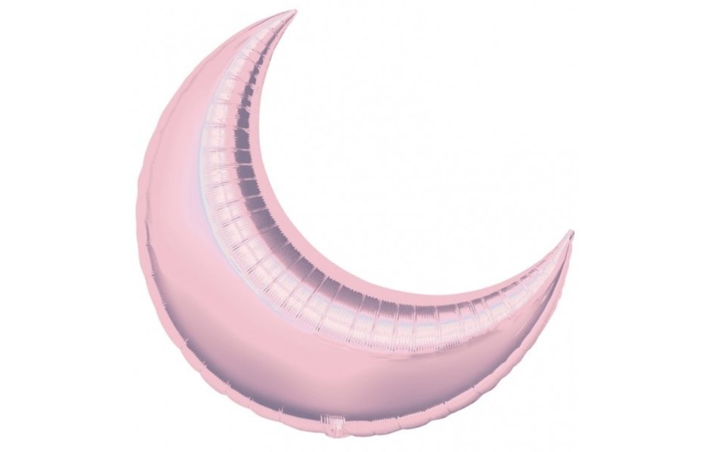 Crescent Moon - Pastel Pink - 35 inch - Anagram
