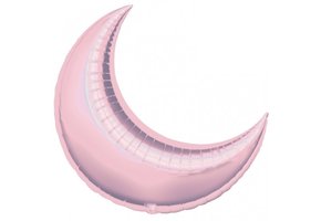 Crescent Moon - Pastel Pink - 35 inch - Anagram