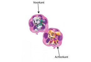 Paw Patrol Girls Skye & Everest - A 63cm x 58cm