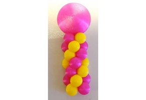 3D - Broche Ballonpilaar - 7cm