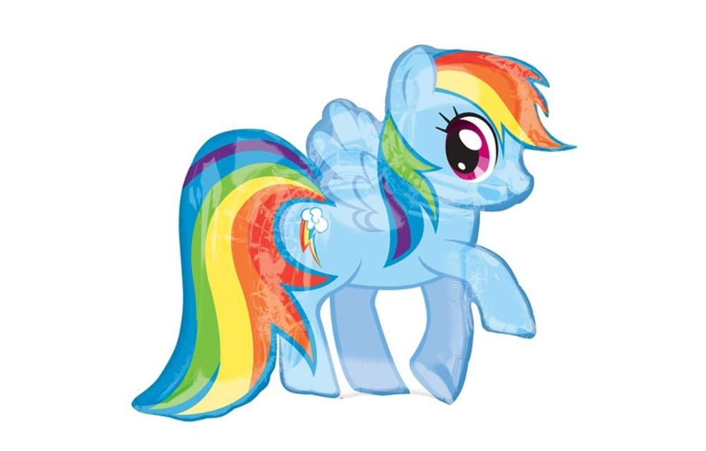 My Little Pony Rainbow Dash - 76cm x 83cm - Anagram