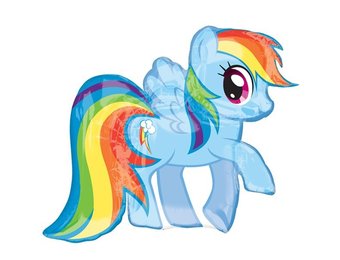 My Little Pony Rainbow Dash - A76cm x 83cm