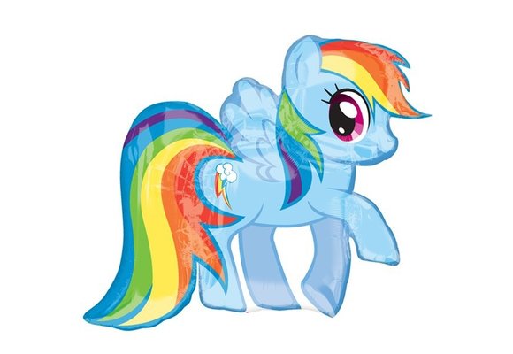 SALE > My Little Pony Rainbow Dash - A76cm x 83cm