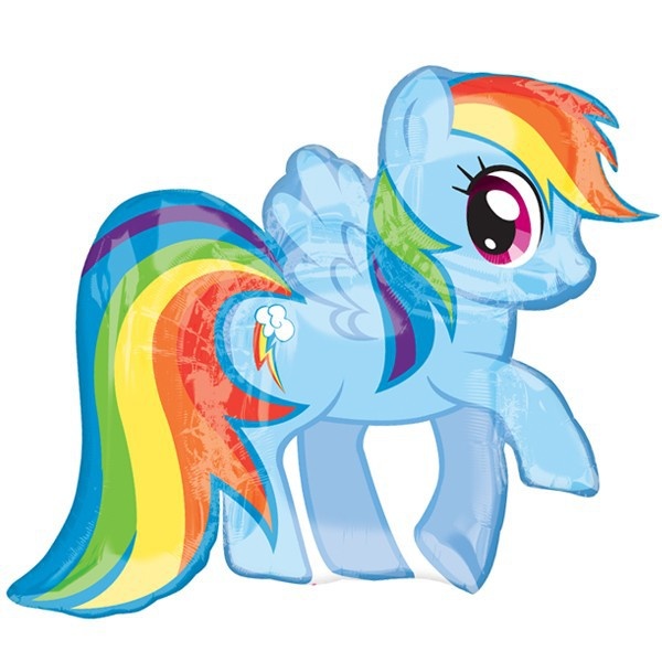 My Little Pony Rainbow Dash - 76cm x 83cm - Anagram