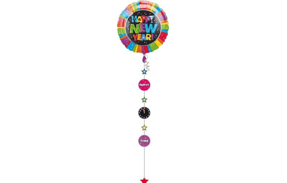 JUMBO - Happy New Year - 32 inch - Anagram - Drop-A-Line