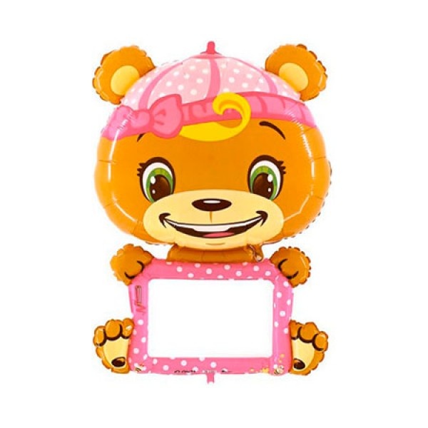 B-pad Girl Bear Rewritable - B45"/110cm