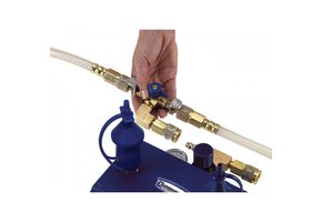 Helium/Nitrogen Quick Switch