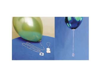 Ballonsluiter ECO - katoenen touwtje MILIEUVRIENDELIJK - 100 pieces