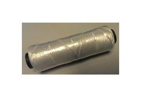 Touw voor ballonnen (polyester) - wit 1,5 mm x 50 meter