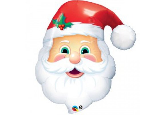 Jolly Old Saint Nick / Kerstman Hoofd - Q32"/81cm