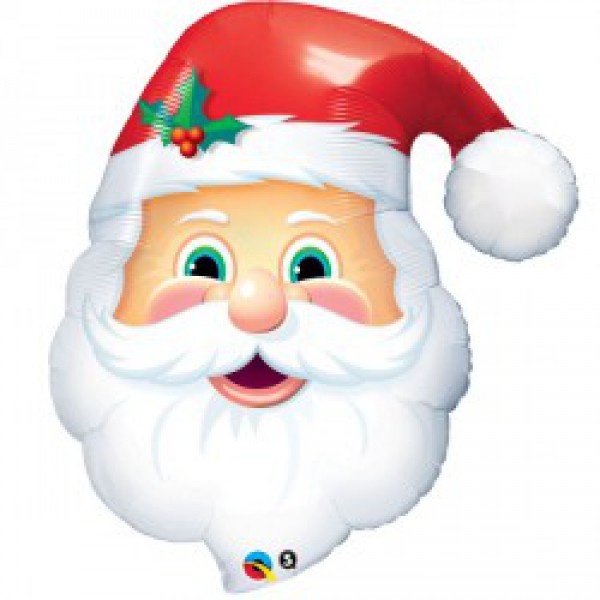 Jolly Old Saint Nick / Kerstman Hoofd - Q32"/81cm
