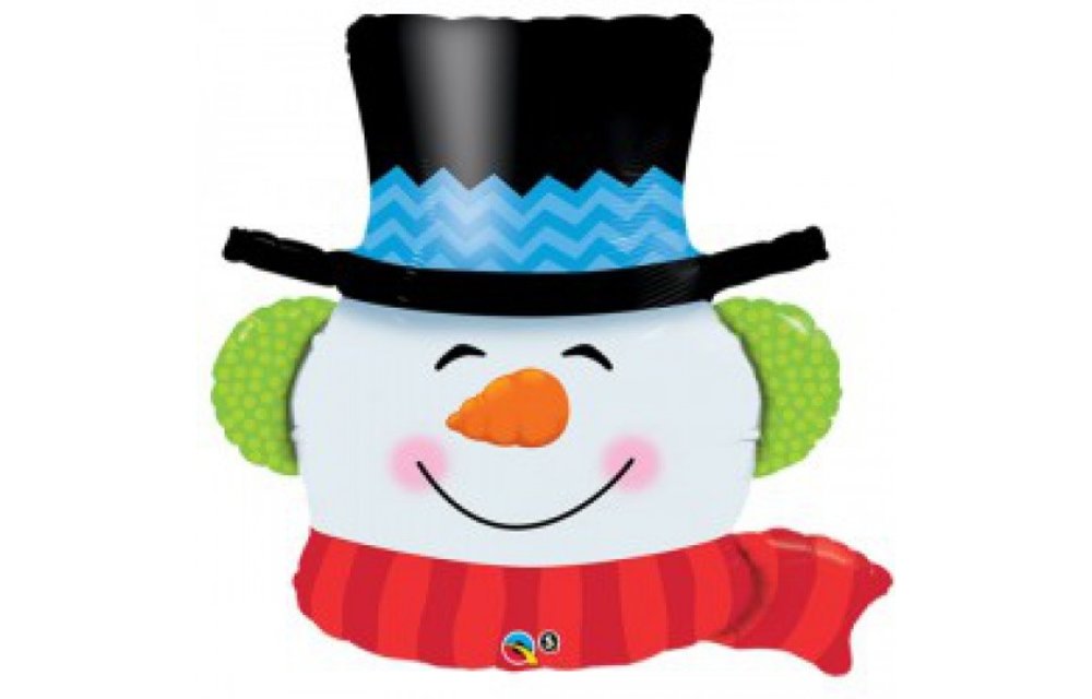 Snowman Smiling - 36 inch - Qualatex