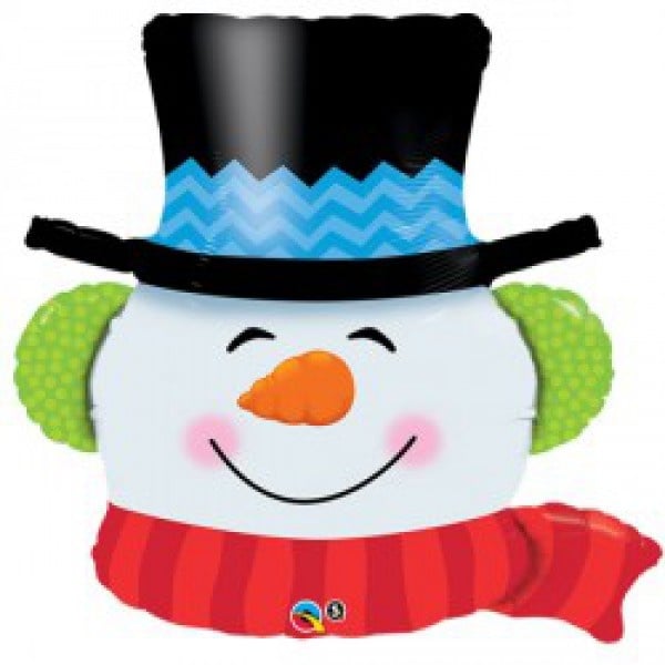 Snowman Smiling - 36 inch - Qualatex