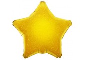 Star - Glittering Holographic Gold - 19 inch - Oaktree