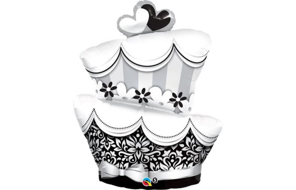 Fun & Fabulous Wedding Cake - 42 inch - Qualatex