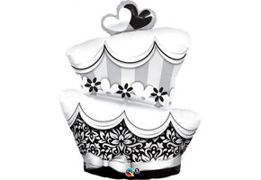 Fun & Fabulous Wedding Cake - 42 inch - Qualatex