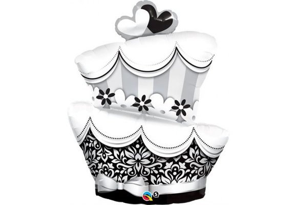 Fun & Fabulous Wedding Cake - 42 inch - Qualatex