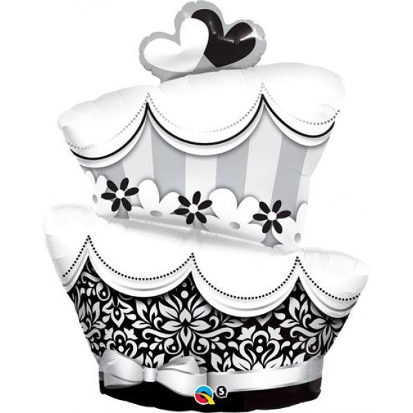 SALE > Fun & Fabulous Wedding Cake - Q42"/105cm