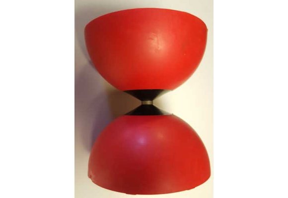 Declic Diabolo SUPERBIG - Rood (excl. Handsticks)