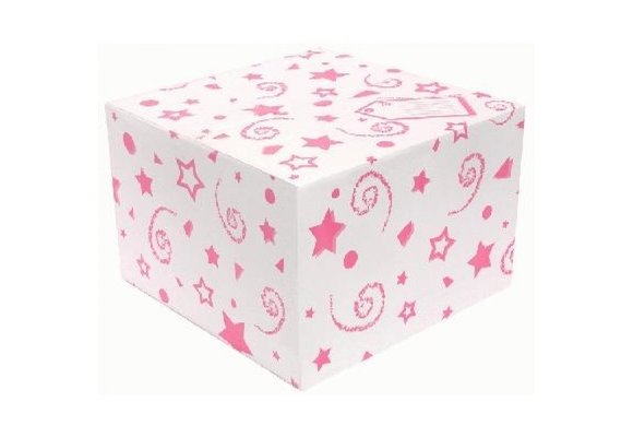 DOOS - Pink print - voor 18" Folie ballon - AFHALEN