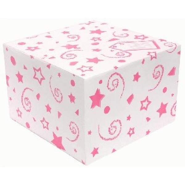 DOOS - Pink print - voor 18" Folie ballon - 10 stuks - AFHALEN