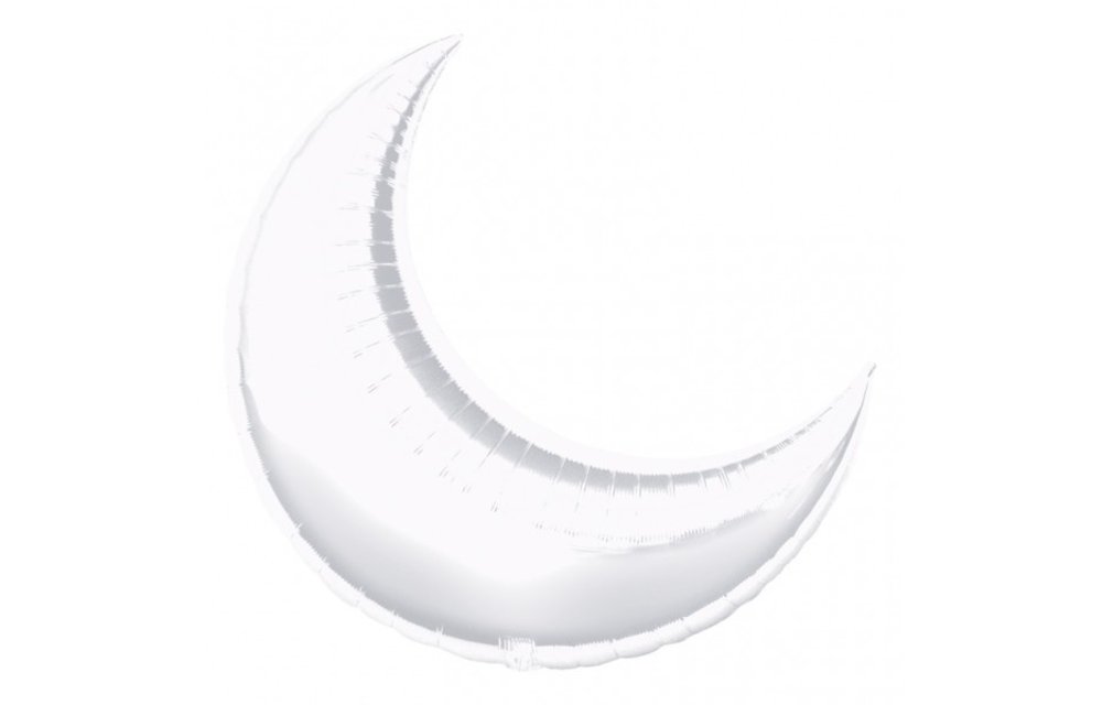 Crescent Moon - Silver - 35 inch - Anagram