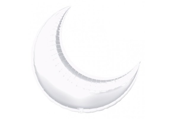 SALE > Crescent Moon - Silver - A35"/89 cm