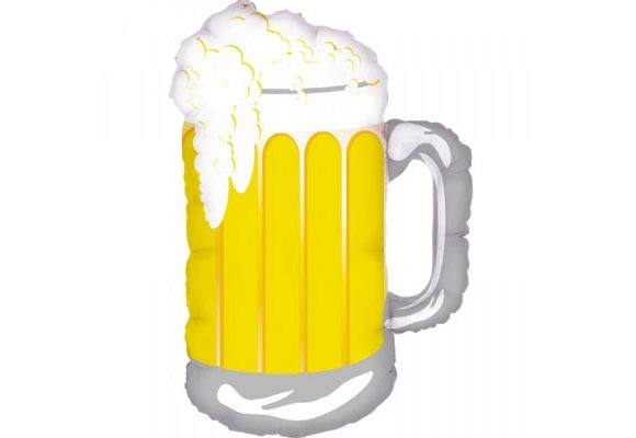 Bier Pul / Beer Mug Shape - 86cm - Betallic