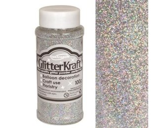 Glitter - Silver - 100gr