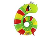 SALE > Zooloons - Cijfer 6 Caterpillar - B40"/102cm
