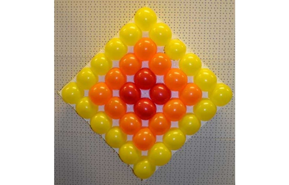 Balloon Grid - 5 inch Balloons - 7 Pieces