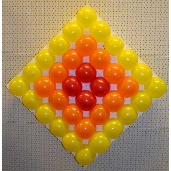 Balloon Grid - 5 inch Balloons - 7 stuks