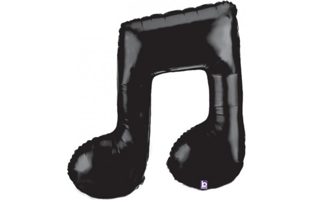 Music Notes - Shape - 34 inch - Betallic