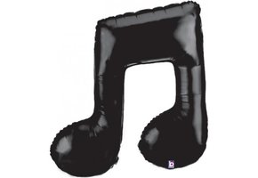 Music Notes - Shape - 40 inch - Betallic