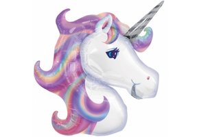 Unicorn - Head Pastel - A84cm x 74cm