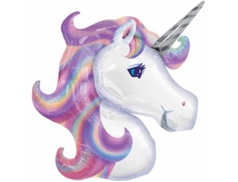Unicorn - Head Pastel - A84cm x 74cm