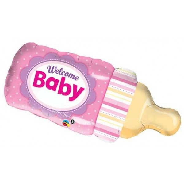 Welcome Baby Bottle Pink - Q39"/99cm (16470)