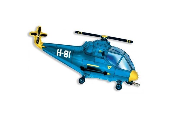 Helikopter - Blauw - 24 inch - Flex