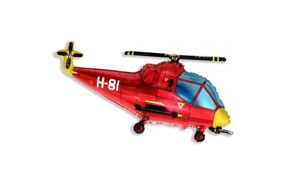 Helikopter - Rood - 24 inch - Flex