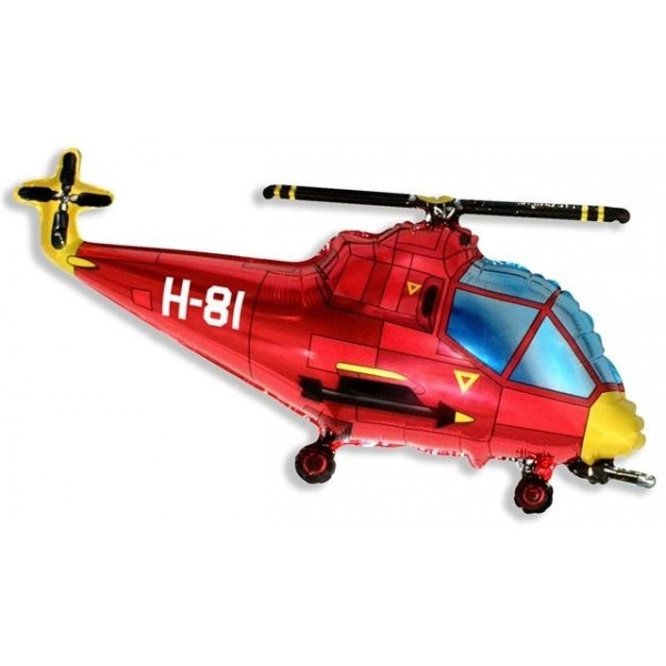 Helikopter Rood - 24"/61cm