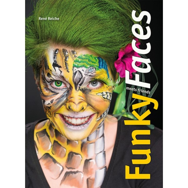 Funky Faces - Meets Friends - Boek