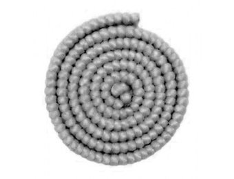 Wolcrepe - Medium Grijs - 1m
