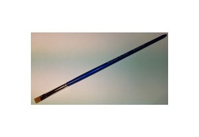 Penseel Kryolan - Plat afgerond 10 /S-blauw - SALE