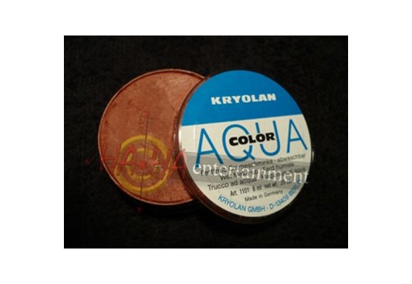 Kryolan - Aqua Color 8ml - Roodbruin 075 - SALE