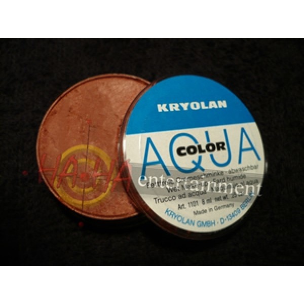Kryolan - Aqua Color 8ml - Roodbruin 075 - aanbieding